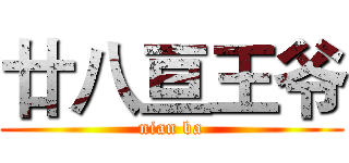 廿八亘王爷 (nian ba)