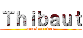 Ｔｈｉｂａｕｔ (attack on titan)