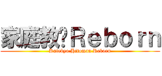 家庭教师Ｒｅｂｏｒｎ (Katekyo Hitoman Reborn)