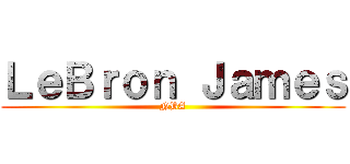 ＬｅＢｒｏｎ Ｊａｍｅｓ (NBA)