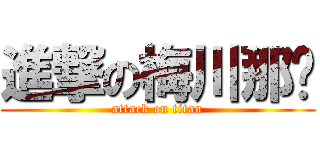進撃の梅川那漪 (attack on titan)