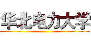 华北电力大学 ()