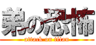 弟の恐怖 (attack on titan)