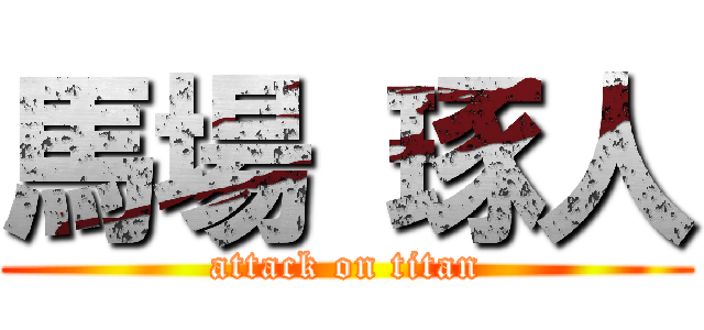 馬場 琢人 (attack on titan)