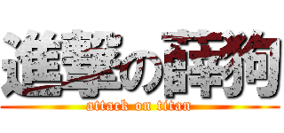 進撃の薛狗 (attack on titan)