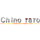 Ｃｈｉｎｏ ｒａｒｏ (Hola buenos dias )