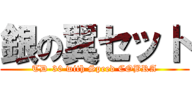 銀の翼セット (TD-30 with Speed COBRA)