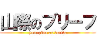 山際のブリーフ (yamagiwa on burifu)