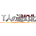 Ｔ人の遊幻北 (attack on titan)