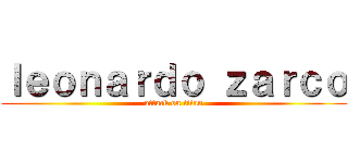 ｌｅｏｎａｒｄｏ ｚａｒｃｏ (attack on titan)
