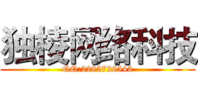 独棱网络科技 (QQ:2285728543)