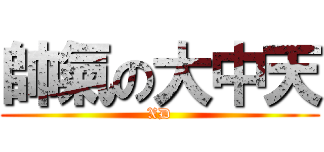 帥氣の大中天 (XD)