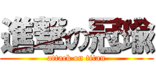 進撃の冠瑜 (attack on titan)