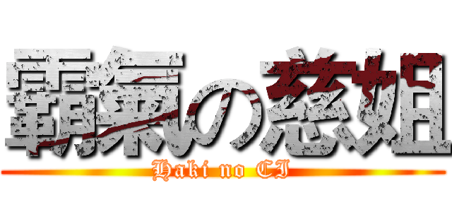 霸氣の慈姐 (Haki no CI)