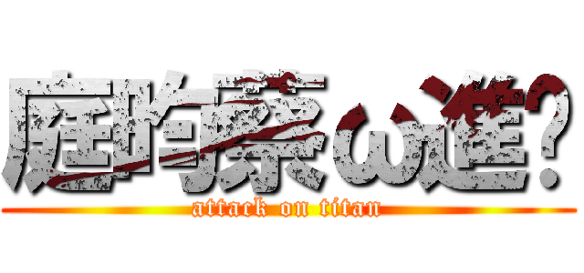 庭昀蔡ω進擊 (attack on titan)