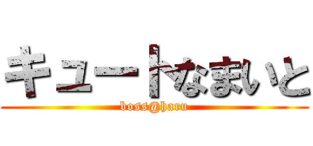 キュートなまいと (boss@haru)