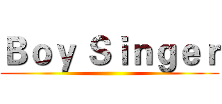 Ｂｏｙ Ｓｉｎｇｅｒ ()