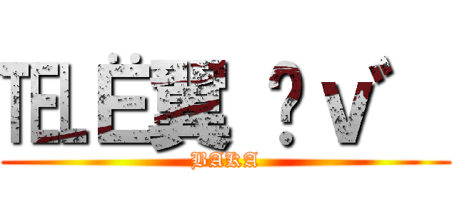 ℡Ё翼 唲ｖ゛ (BAKA)