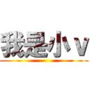 我是小ｖ ()