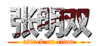 张明双 (attack on titan)