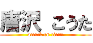 唐沢 こうた (attack on titan)