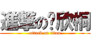 進撃の韩欣桐 (attack on titan)