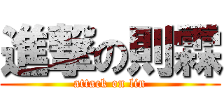 進撃の則霖 (attack on lin)
