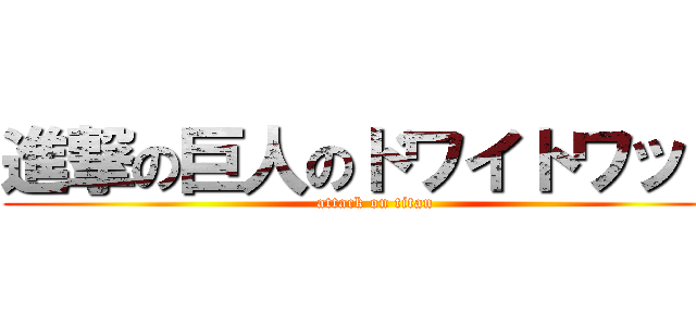 進撃の巨人のドワイトワッカ (attack on titan)