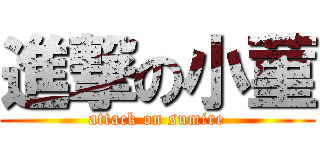 進撃の小菫 (attack on sumire)