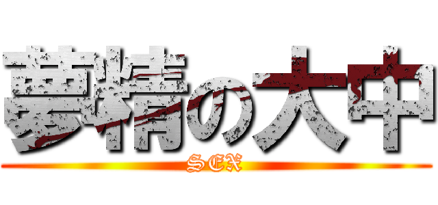 夢精の大中 (SEX)