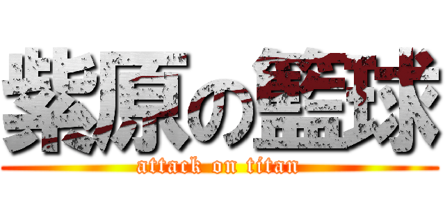 紫原の籃球 (attack on titan)