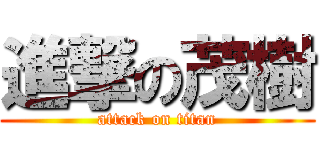 進撃の茂樹 (attack on titan)