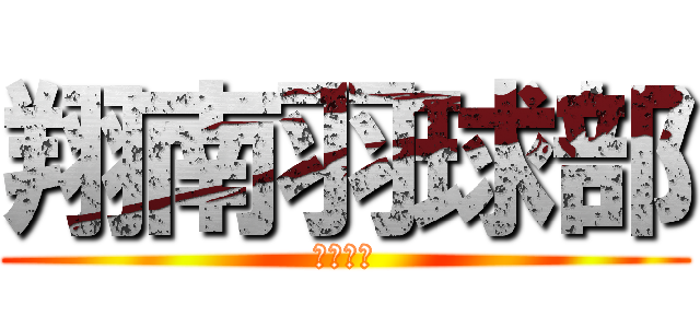 翔南羽球部 (ふってぃ)