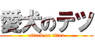 愛犬のテツ (attack on titan)