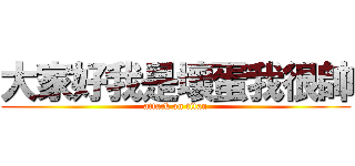 大家好我是壞蛋我很帥 (attack on titan)