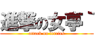 進撃の女亭｀ (attack on terries)
