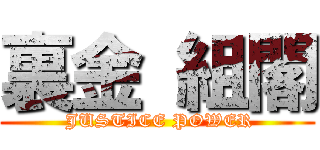 裏金 組閣 ( JUSTICE POWER)