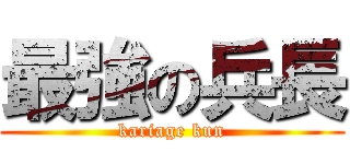 最強の兵長 (kariage kun)