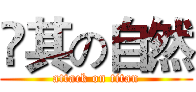 順其の自然 (attack on titan)