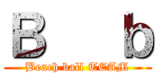 Ｂ   ｂ (Beach ball TEAM)