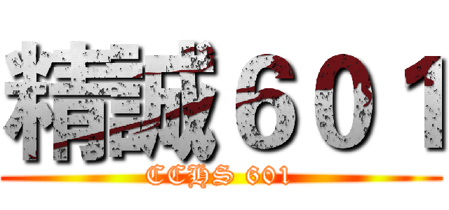 精誠６０１ (CCHS 601)