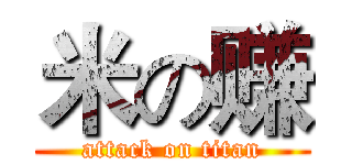 米の赚 (attack on titan)