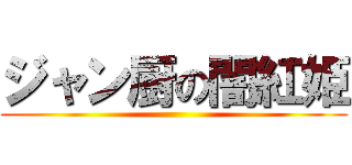 ジャン厨の闇紅姫 ()