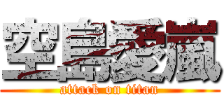 空島愛嵐 (attack on titan)