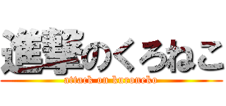 進撃のくろねこ (attack on kuroneko)