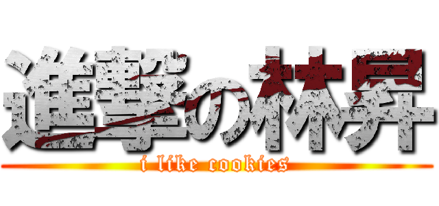 進撃の林昇 (i like cookies)