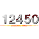 １２４５０ (attack on titan)
