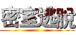 密室逃脫 ()