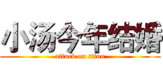 小汤今年结婚 (attack on titan)