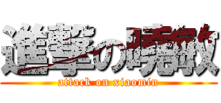 進撃の曉敏 (attack on xiaomin)
